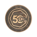 Aselsan'ın Kuruluşunun 50. Yılı Bronz Hatıra Parası